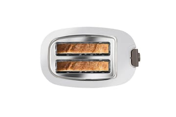 Brødrister Taurus Mytoast II 2 Spalter Hvit - Sølv - Servering & borddekking - Kjøkkenmaskin - Varme & koke - Brødrister
