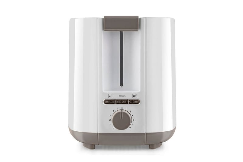 Brødrister Taurus Mytoast II 2 Spalter Hvit - Sølv - Servering & borddekking - Kjøkkenmaskin - Varme & koke - Brødrister