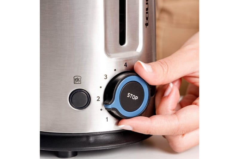 Brødrister Taurus Mytoast Legend 1 Slot Rustfritt Stål - Sølv - Servering & borddekking - Kjøkkenmaskin - Varme & koke - Brødrister