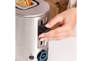 Brødrister Taurus Mytoast Legend 1 Slot Rustfritt Stål - Sølv - Servering & borddekking - Kjøkkenmaskin - Varme & koke - Brødrister