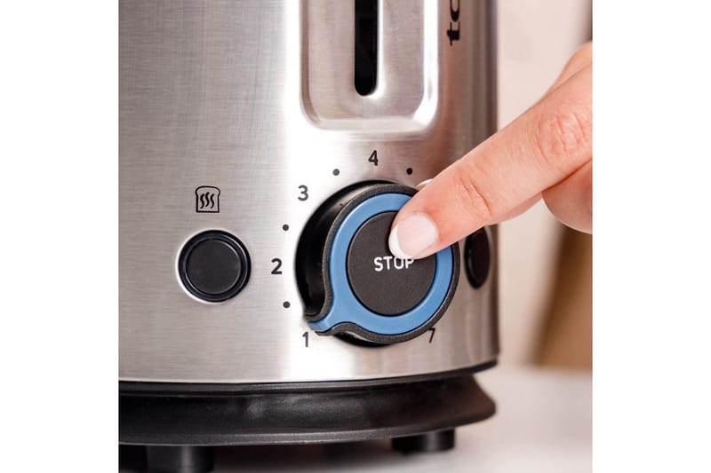 Brødrister Taurus Mytoast Legend 1 Slot Rustfritt Stål - Sølv - Servering & borddekking - Kjøkkenmaskin - Varme & koke - Brødrister