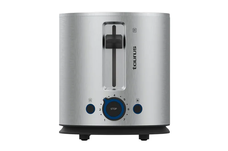 Brødrister Taurus Mytoast Legend 2 Slott Rustfritt Stål - Sølv||Krom - Servering & borddekking - Kjøkkenmaskin - Varme & koke - Brødrister