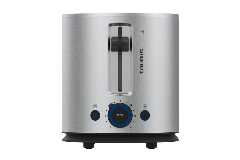 Brødrister Taurus Mytoast Legend 2 Slott Rustfritt Stål - Sølv||Krom - Servering & borddekking - Kjøkkenmaskin - Varme & koke - Brødrister