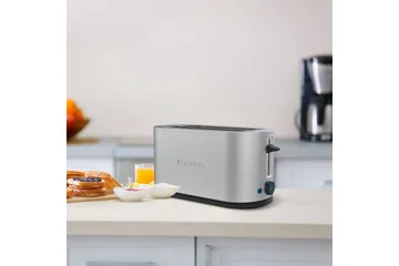 Brødrister Taurus Mytoast Legend 2 Slott Rustfritt Stål - Sølv||Krom - Servering & borddekking - Kjøkkenmaskin - Varme & koke - Brødrister