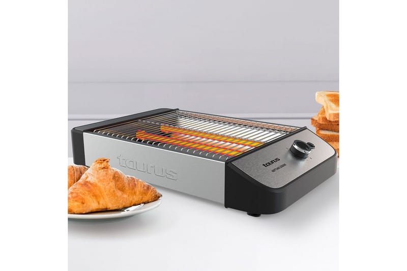 Brødrister Taurus Neptuno Legend - Sølv - Servering & borddekking - Kjøkkenmaskin - Varme & koke - Mikrobølgeovn
