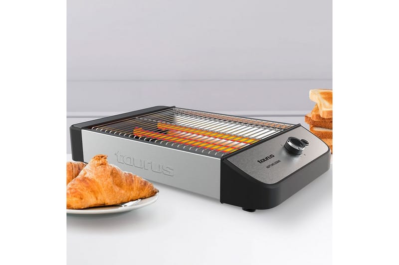 Brødrister Taurus Neptuno Legend - Sølv - Servering & borddekking - Kjøkkenmaskin - Varme & koke - Mikrobølgeovn