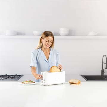 Brødrister Taurus Toastissimo langt spor hvit - hvit - Servering & borddekking - Kjøkkenmaskin - Varme & koke - Brødrister