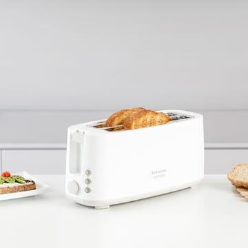 Brødrister Taurus Toastissimo langt spor hvit - hvit - Servering & borddekking - Kjøkkenmaskin - Varme & koke - Brødrister