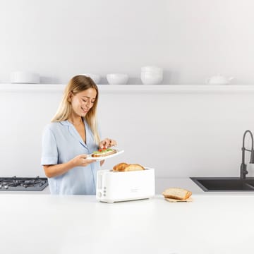 Brødrister Taurus Toastissimo langt spor hvit - hvit - Servering & borddekking - Kjøkkenmaskin - Varme & koke - Brødrister