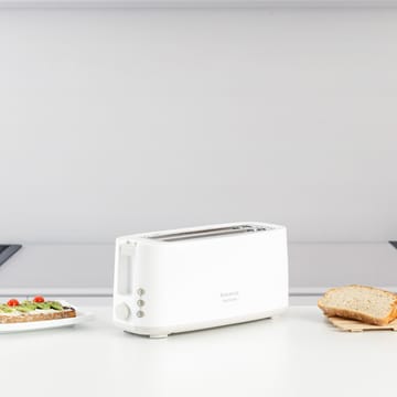 Brødrister Taurus Toastissimo langt spor hvit - hvit - Servering & borddekking - Kjøkkenmaskin - Varme & koke - Brødrister