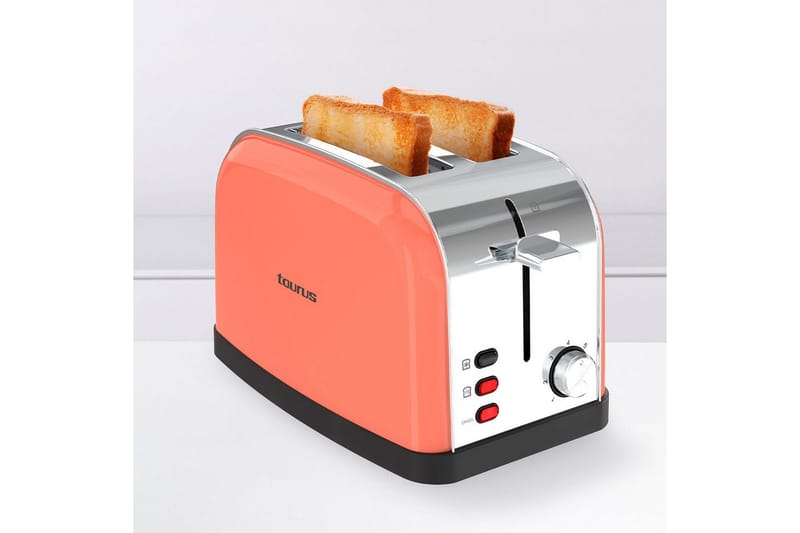 Brødrister Taurus Vintage 2 - Red - Servering & borddekking - Kjøkkenmaskin - Varme & koke - Brødrister
