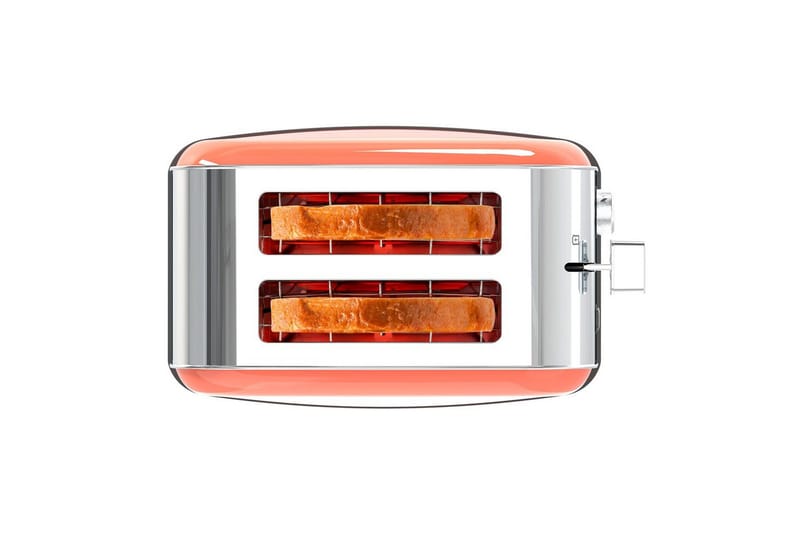 Brødrister Taurus Vintage 2 - Red - Servering & borddekking - Kjøkkenmaskin - Varme & koke - Brødrister