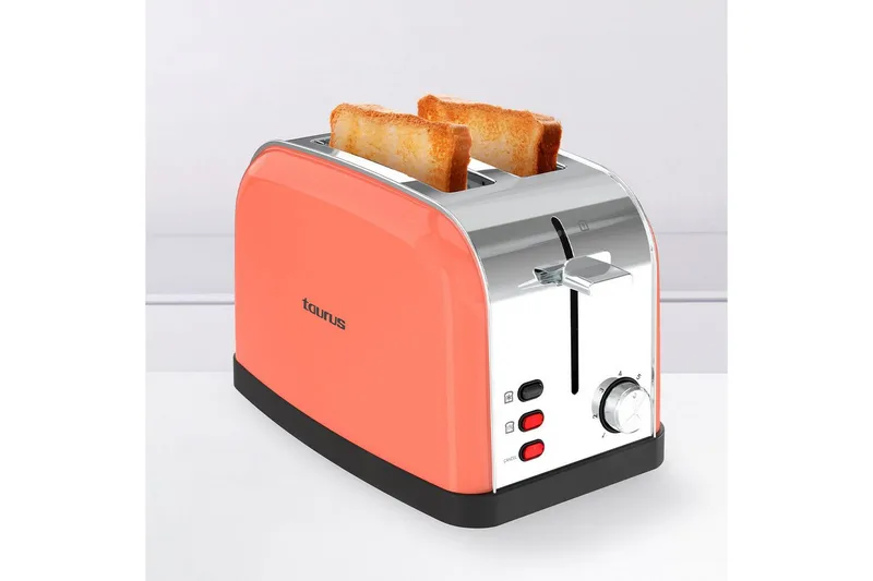 Brødrister Taurus Vintage 2 - Red - Servering & borddekking - Kjøkkenmaskin - Varme & koke - Brødrister