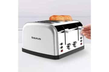 Brødrister Taurus Vintage Four - Sølv - Servering & borddekking - Kjøkkenmaskin - Varme & koke - Brødrister