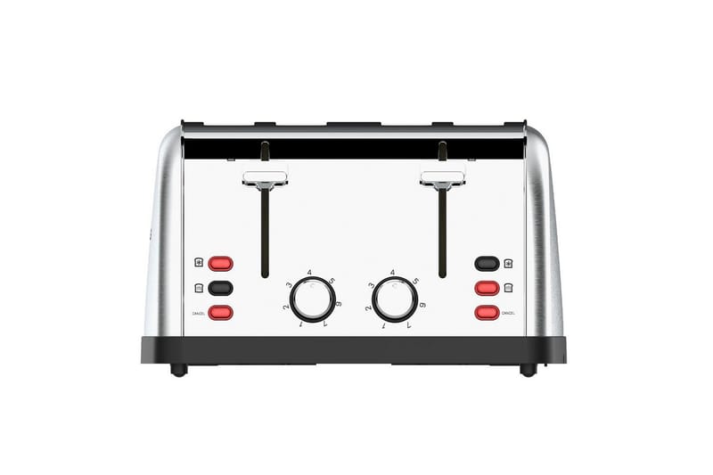 Brødrister Taurus Vintage Four - Sølv - Servering & borddekking - Kjøkkenmaskin - Varme & koke - Brødrister