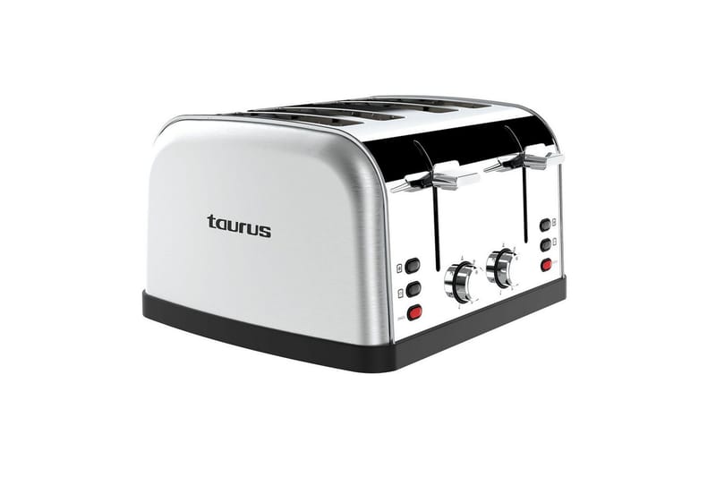 Brødrister Taurus Vintage Four - Sølv - Servering & borddekking - Kjøkkenmaskin - Varme & koke - Brødrister