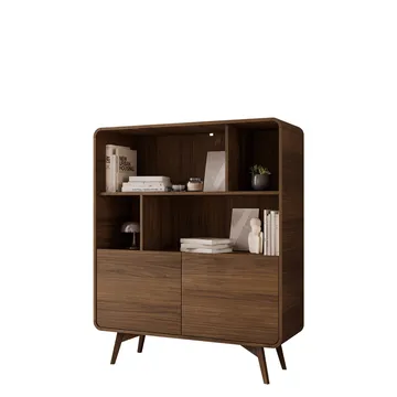 Corvan Bokhylle 108 cm i Valnøtt - Brun - Oppbevaring - Hylle - Bokhylle