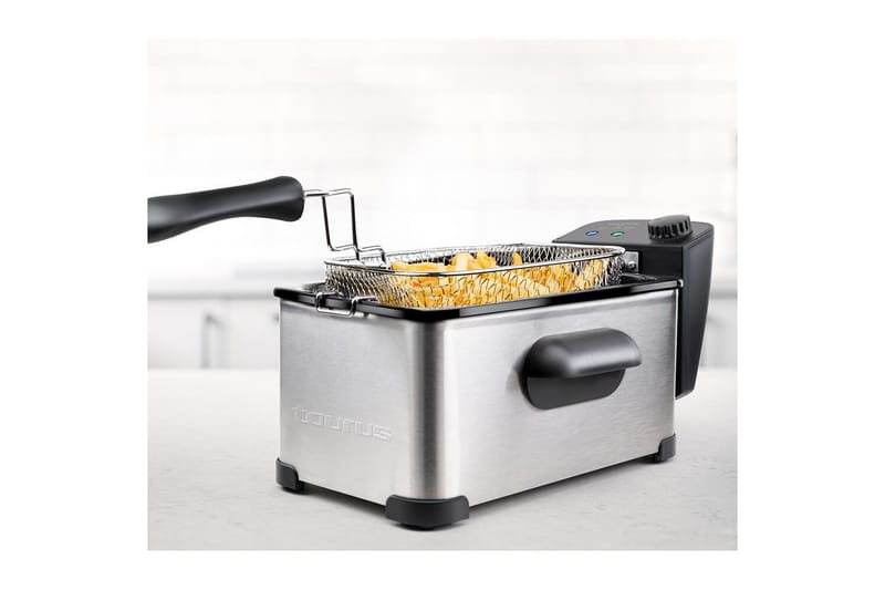 Frityrgryte Taurus 2000W 3L Rustfritt Stål - Servering & borddekking - Kjøkkenmaskin - Varme & koke - Frityrkoker