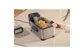 Frityrgryte Taurus 2000W 3L Rustfritt Stål - Servering & borddekking - Kjøkkenmaskin - Varme & koke - Frityrkoker