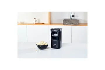 Popcornmaskin Black+Decker 1100W Svart - Svart - Servering & borddekking - Kjøkkenmaskin - Varme & koke - Popcornmaskin