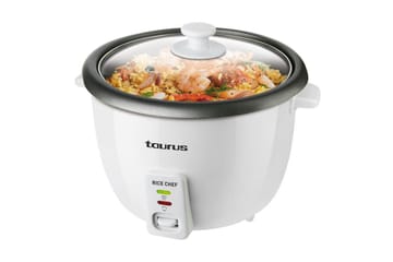 Riskoker Taurus 700W 1.8L Hvit - Servering & borddekking - Kjøkkenmaskin - Varme & koke - Riskoker