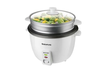 Riskoker Taurus 700W 1.8L Hvit - Servering & borddekking - Kjøkkenmaskin - Varme & koke - Riskoker