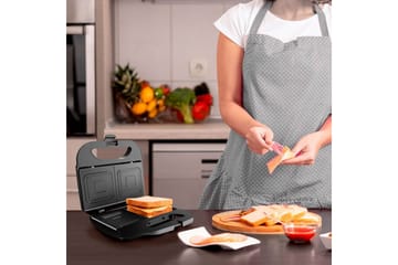 Smørbrødgrill Black+Decker 2 Rom Klassisk - Klassisk - Servering & borddekking - Kjøkkenmaskin - Varme & koke - Klemgrill & smørbrødgrill