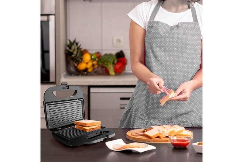 Smørbrødgrill Black+Decker 2 Rom Panini - Panini - Servering & borddekking - Kjøkkenmaskin - Varme & koke - Klemgrill & smørbrødgrill