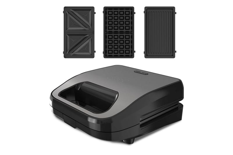 Smørbrødgrill Black+Decker Sandwich Vaffeljern - Servering & borddekking - Kjøkkenmaskin - Varme & koke - Klemgrill & smørbrødgrill