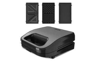 Smørbrødgrill Black+Decker Sandwich Waffle - Servering & borddekking - Kjøkkenmaskin - Varme & koke - Klemgrill & smørbrødgrill