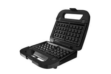 Smørbrødgrill Black+Decker Sandwich Waffle - Servering & borddekking - Kjøkkenmaskin - Varme & koke - Klemgrill & smørbrødgrill