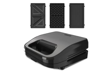 Smørbrødgrill Black+Decker Sandwich Waffle - Servering & borddekking - Kjøkkenmaskin - Varme & koke - Klemgrill & smørbrødgrill