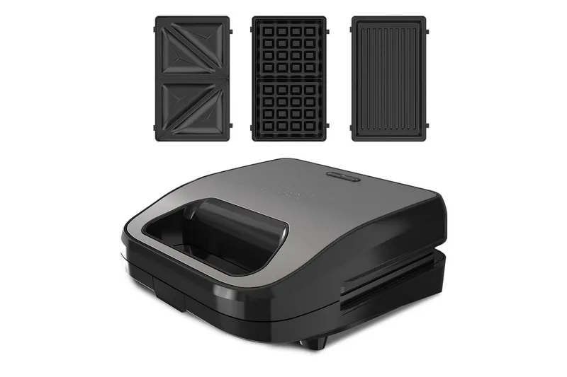 Smørbrødgrill Black+Decker Sandwich Waffle