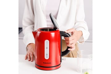 Vannkoker Taurus 2200W 1L - Red - Servering & borddekking - Kjøkkenmaskin - Varme & koke - Vannkoker