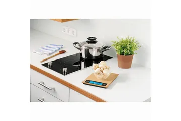 Kjøkkenvekt Xavax Bambu Max 5kg - Servering & borddekking - Kjøkkenprodukter - Måle & målebegre - Kjøkkenvekt