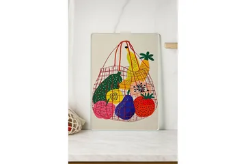 Skjærefjøl Skjære Modell 17 - Multifarget - Servering & borddekking - Kjøkkenprodukter - Skjærebrett & skjærefjøl