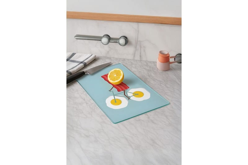 Skjærefjøl Skjæremodell 59 - Blå - Servering & borddekking - Kjøkkenprodukter - Skjærebrett & skjærefjøl