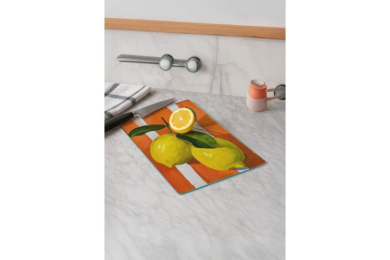 Skjærefjøl Skjæremodell 7 - Oransje - Servering & borddekking - Kjøkkenprodukter - Skjærebrett & skjærefjøl