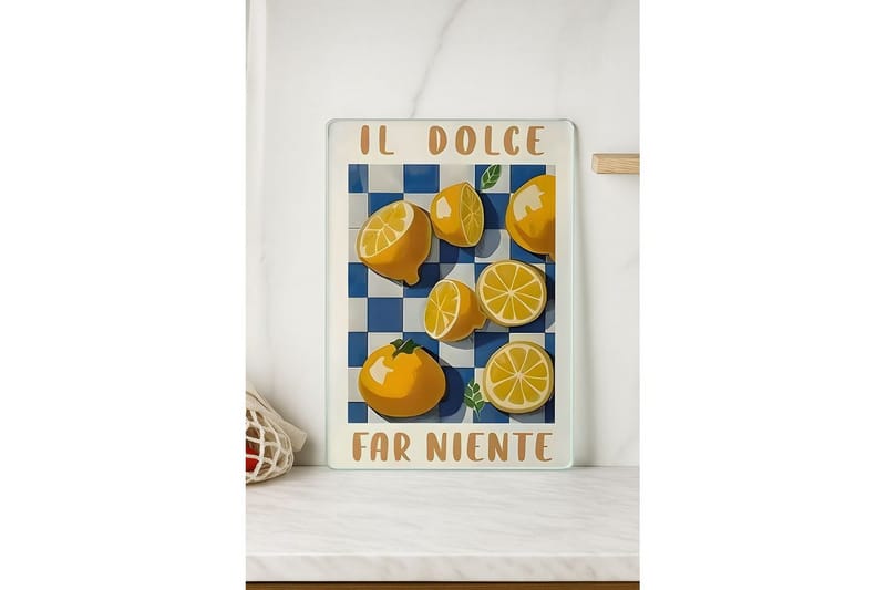 Skjærefjøl Skjæremodell 77 - Gul - Servering & borddekking - Kjøkkenprodukter - Skjærebrett & skjærefjøl