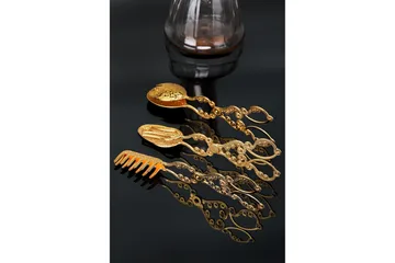 Tang 3-pk - Gull - Servering & borddekking - Kjøkkenprodukter - Sleiv & skje