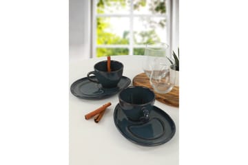 Kaffeservise 4-pk - Mørkeblå - Servering & borddekking - Mugger & kopper - Kaffekopp & kaffekrus