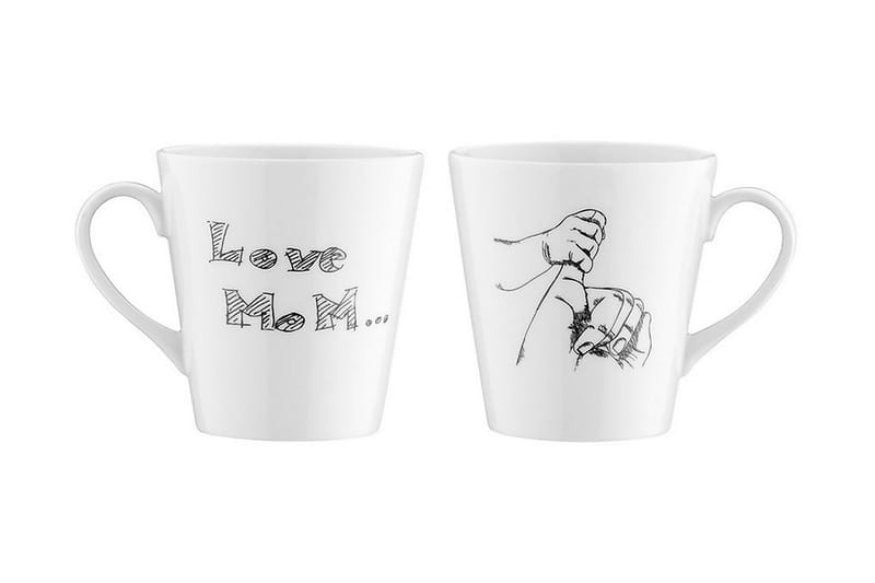 Kaffekrussett Adine 2 deler - Kaffekopp & kaffekrus - Porselen