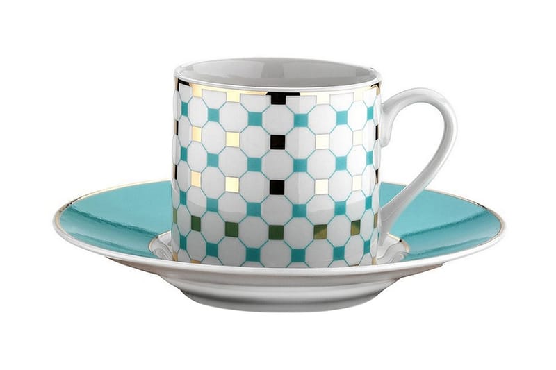 Kaffeservise 12-pk - Kaffekopp & kaffekrus - Porselen