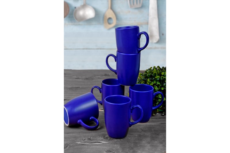 Kaffeservise 6-pk - Kaffekopp & kaffekrus