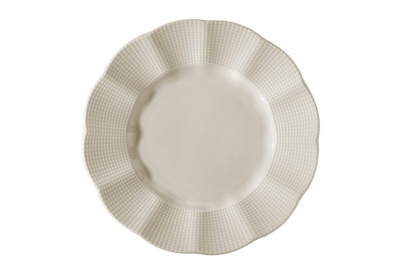 Adine Middagsservise 24 Deler Porselen - Creme - Servering & borddekking - Porselen