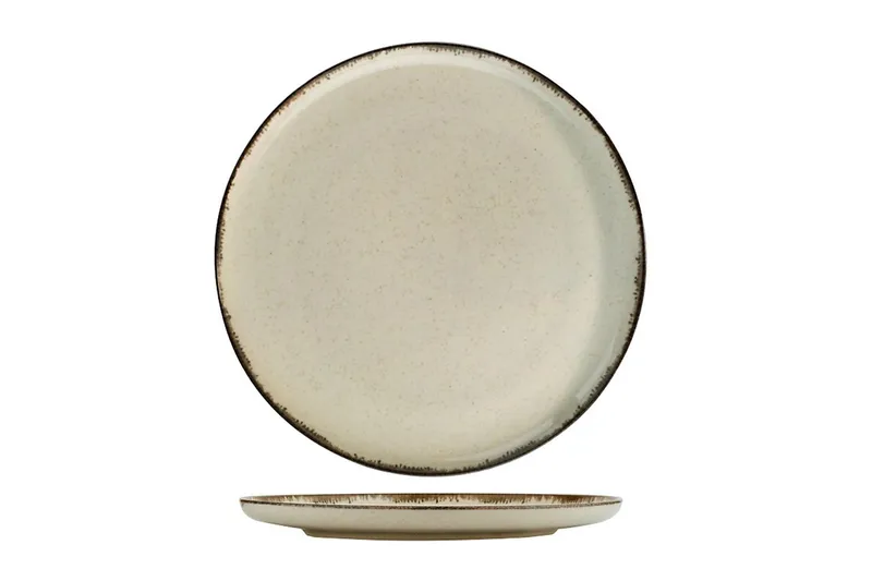 Adine Tallerkensett 24 Deler - Porselen/Brun - Servering & borddekking - Porselen