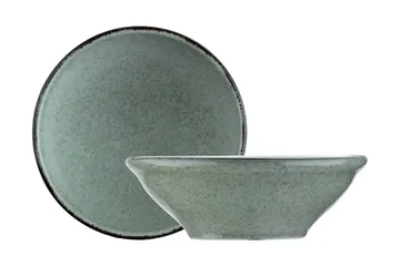 Adine Tallerkensett 24 Deler - Porselen/Grønn - Servering & borddekking - Porselen