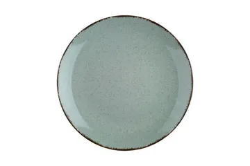 Adine Tallerkensett 24 Deler - Porselen/Grønn - Servering & borddekking - Porselen