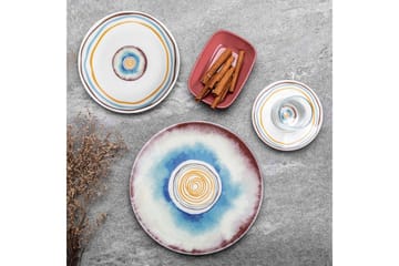 Frokostsett (25 deler) Nylar 125 flerfarget - Multifarget - Servering & borddekking - Porselen