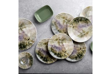 Frokostsett (25 deler) Nylar 128 flerfarget - Multifarget - Servering & borddekking - Porselen